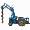 Tractor mounted ground hole drill/earth auger